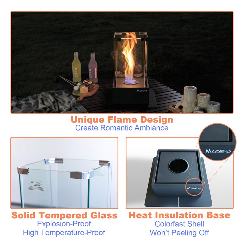 MODENO TOMMA ETHANOL TABLETOP FIRE PIT (EFS02) - Image 8