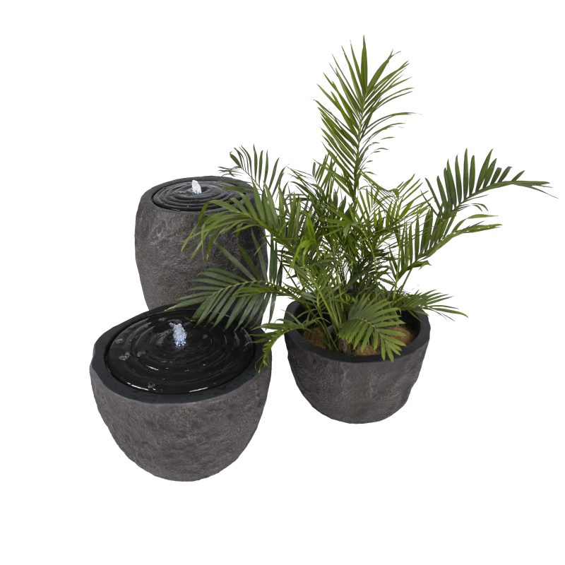 ELEMENTI WATER Nature Series - Boulder Fountain-S WGB04 / Boulder Fountain-L WGB03 / Boulder Planter PGB02