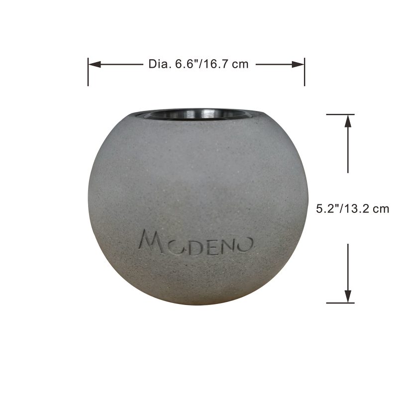 MODENO PAFFU ETHANOL TABLETOP FIRE PIT (EFG03LG) - Image 6