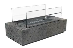 MODENO KIRA Ethanol Tabletop Fireplace EFG01DG