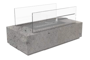 MODENO KIRA Ethanol Tabletop Fireplace EFG01LG