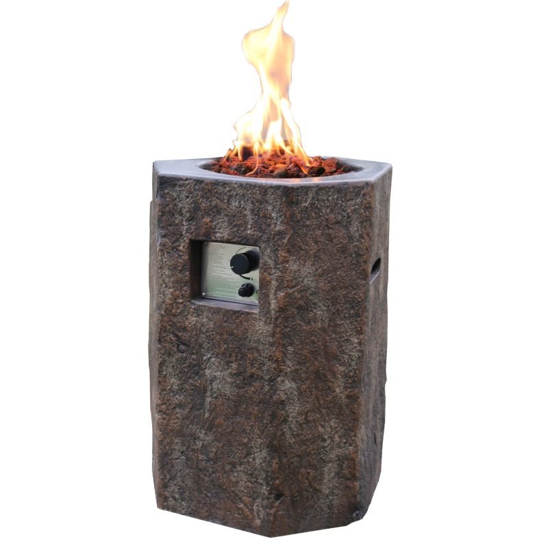 MODENO BASALT COLUMN FIRE PIT OFG601