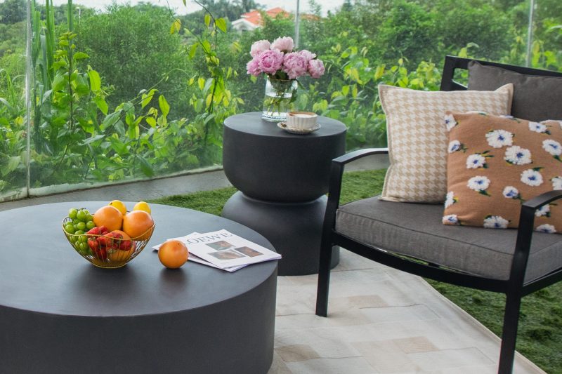 ELEMENTI HOME CHRONOS SIDE TABLE (FEG07-SL) - Image 3