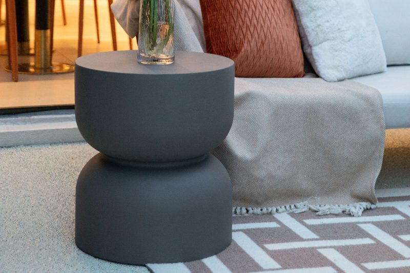 ELEMENTI HOME CHRONOS SIDE TABLE (FEG07-SL) - Image 4