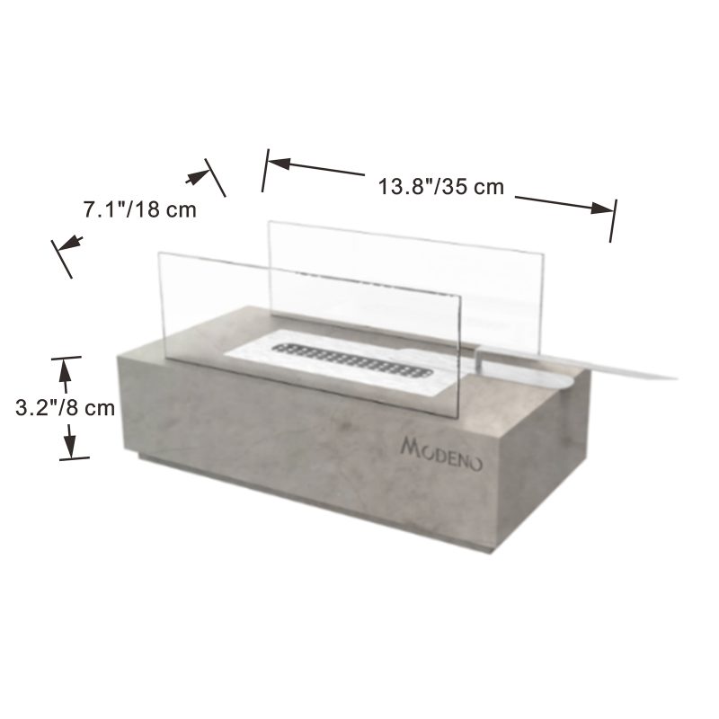 KIRA ETHANOL TABLETOP FIRE PIT (EFG01LG) - Image 5
